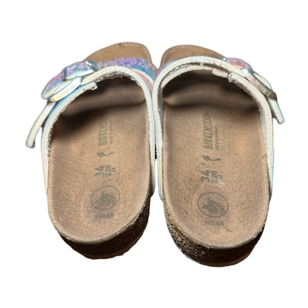 Birkenstock Arizona shiny sandals size 34 - Picture 3 of 5
